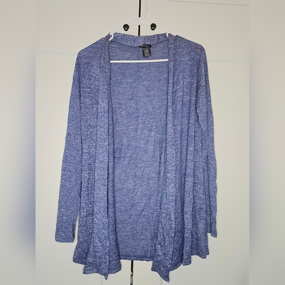 Cobalt blue cardigan Rue 21 NEVER WORN size MEDIUM